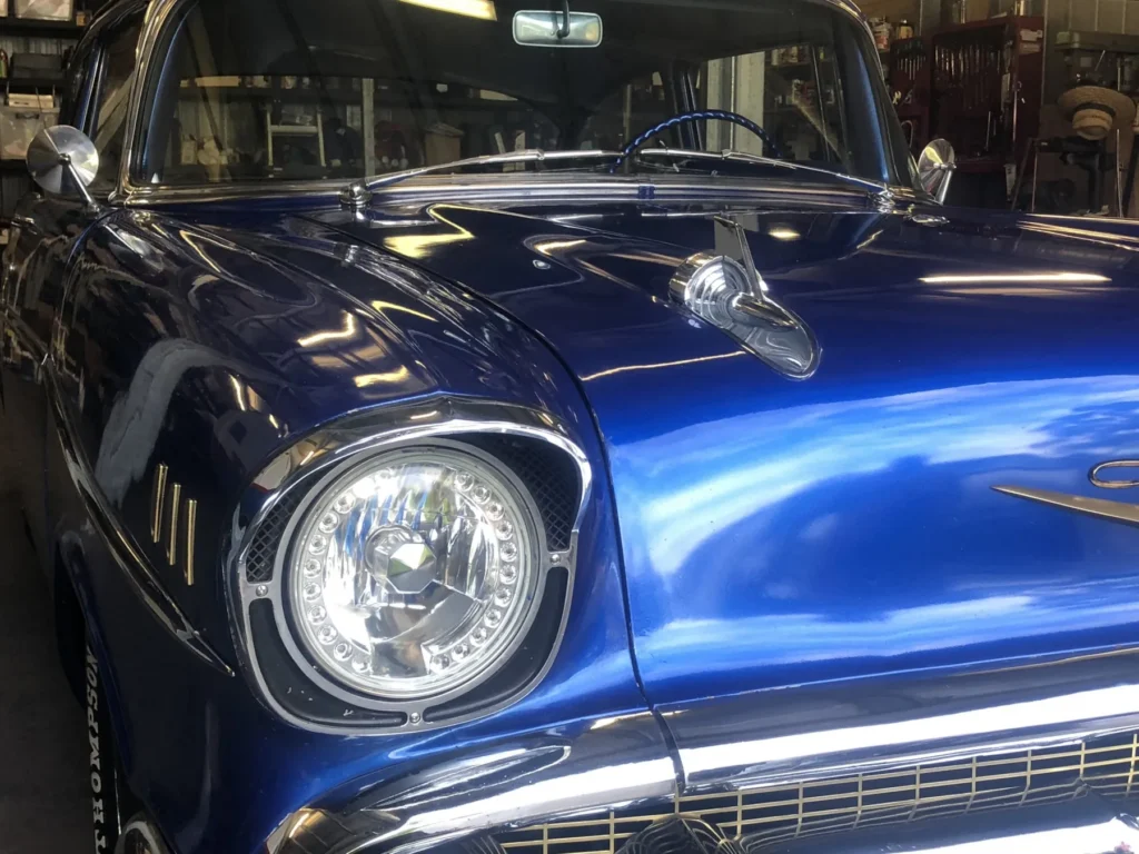 Classic car windscreen