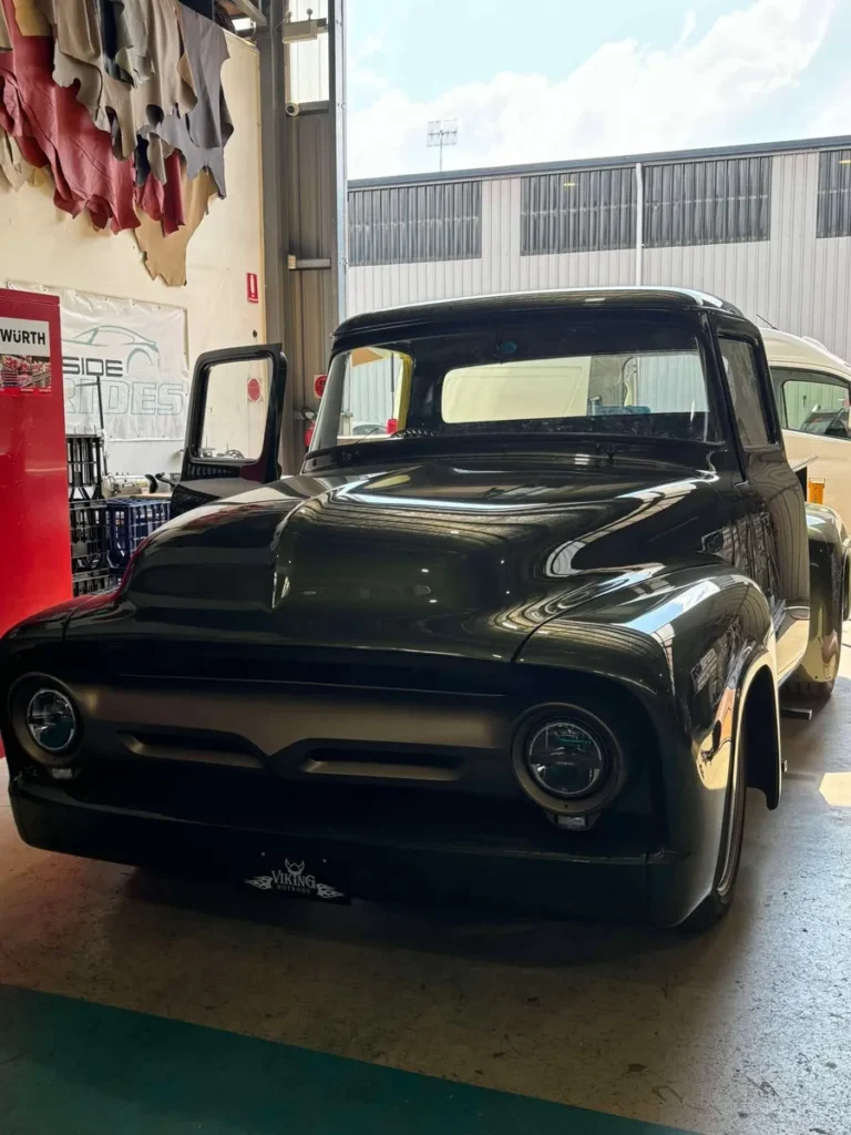 Classic Ford truck windscreen